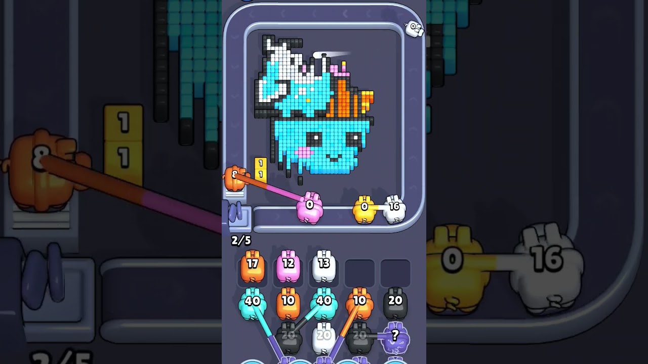 Pixel Flow Level 2048