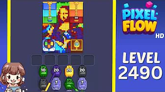 Pixel Flow Level 2490