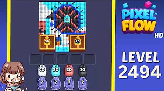 Pixel Flow Level 2494