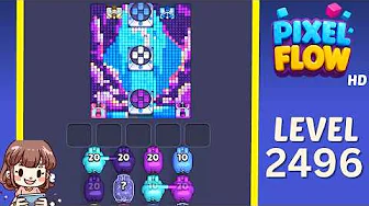 Pixel Flow Level 2496