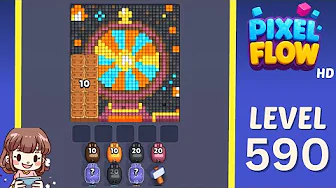 Pixel Flow Level 590
