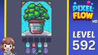 Pixel Flow Level 592