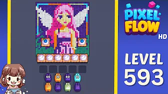 Pixel Flow Level 593
