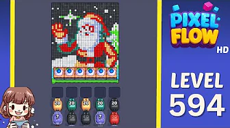 Pixel Flow Level 594