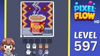 Pixel Flow Level 597