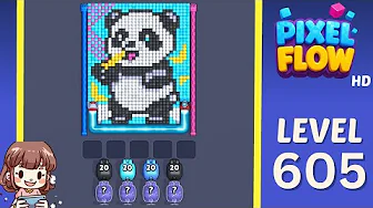 Pixel Flow Level 605